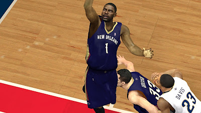 NBA 2K13 New Orleans Pelicans Fictional Jerseys 