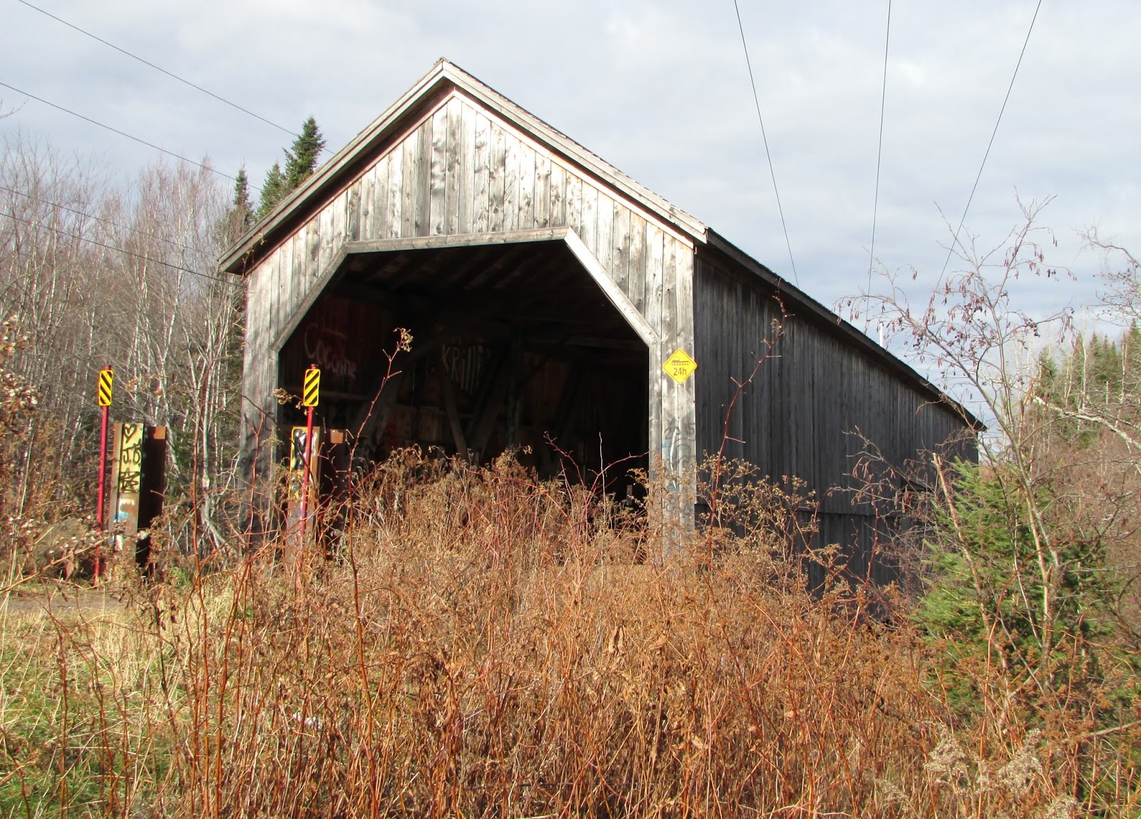 New Brunswick's Covered Bridges Shediac River No.4 (Joshua Gallant)