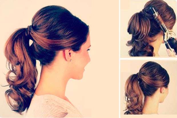 peinados sencillos para cabello largo