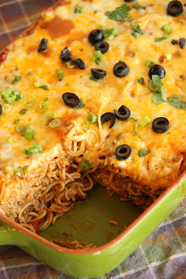 Taco Spaghetti Bake