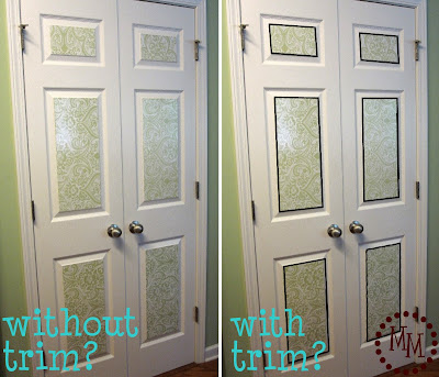 pantry door trim