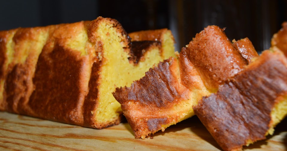 Bolo de Limão (sem farinha de trigo, sem açúcar refinado e sem glúten