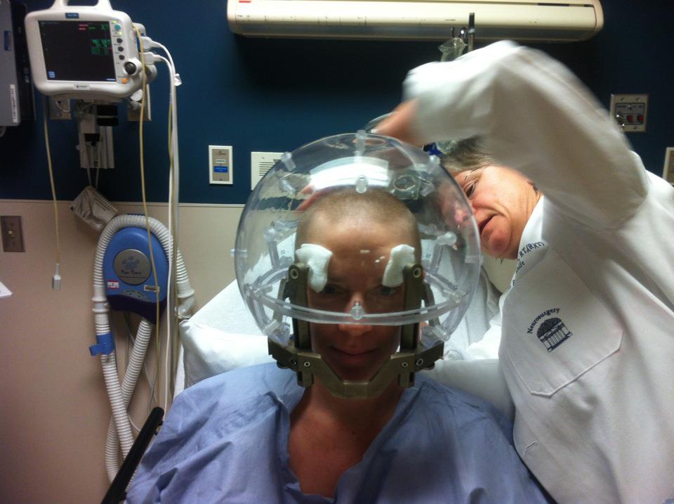 The Helium Burden Gamma Knife Day with Jesus