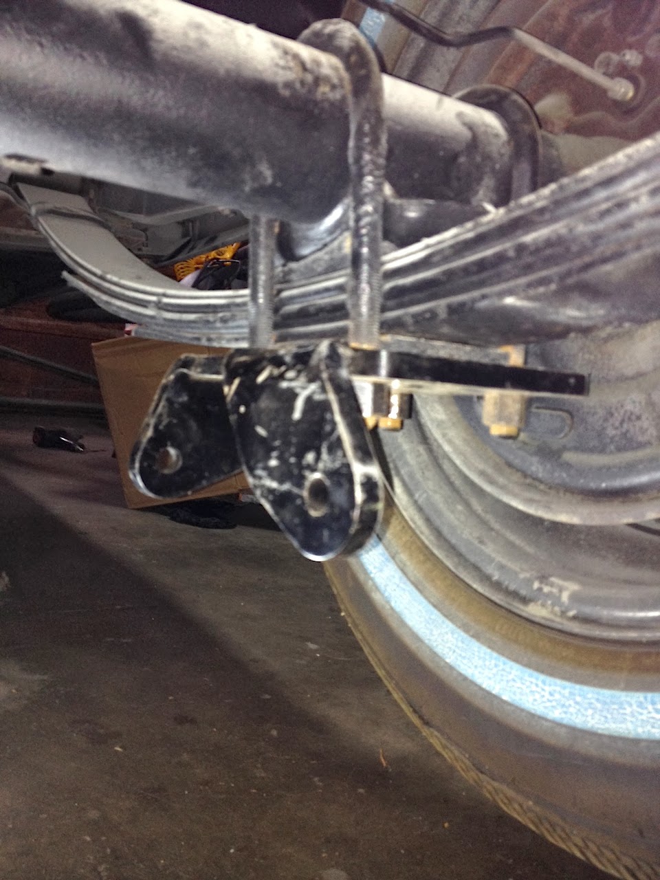 Studeventure Rear sway bar installation