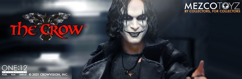 MEZCOTOYS THE ONE:12 Collective THE CROW Figure Coming