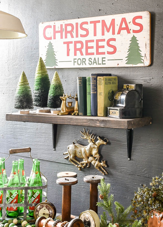 Christmas trees for sale sign