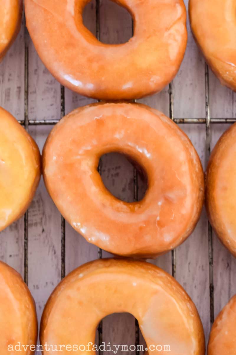 The SOFTEST NO-Knead - NO-Mixer GLAZED DONUTS  Yeast Donuts Better than  Krispy Kreme 