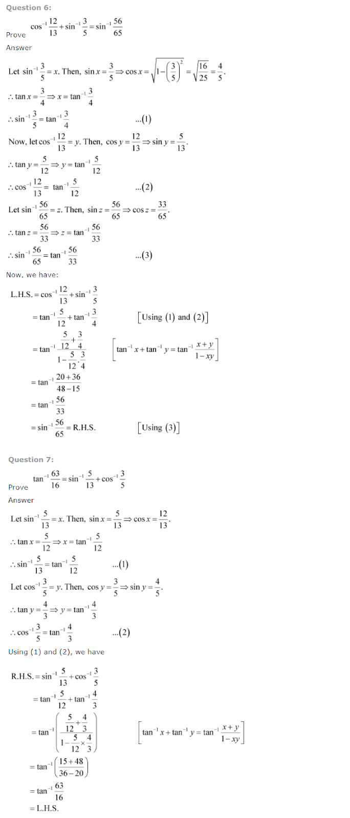 NCERT Solutions For Class 12 Maths Solutions