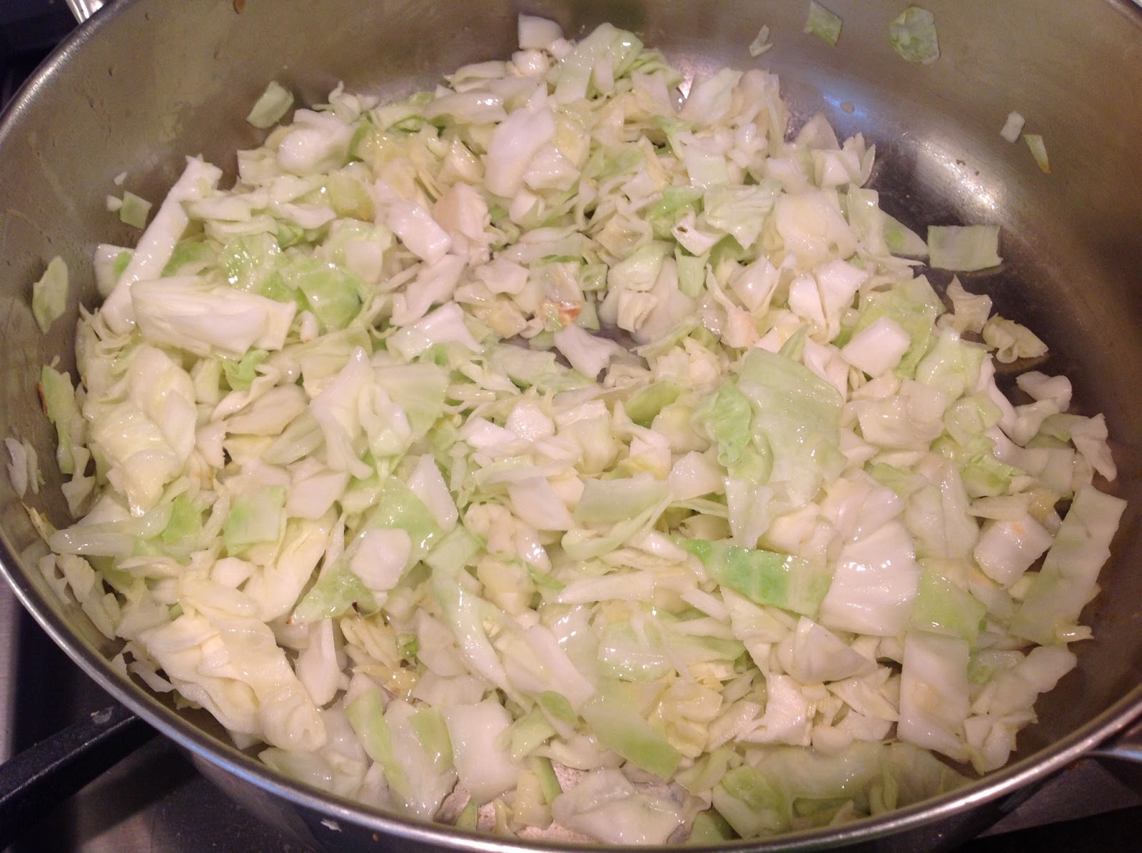 Gluten Free AZ Halushki ( Buttered Cabbage and Noodles)