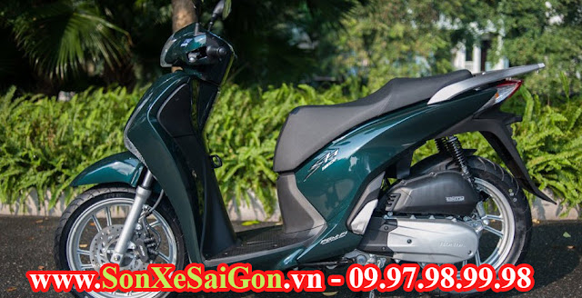 Mẫu sơn xe Honda Sh màu xanh rêu cực đẹp - SƠN XE SÀI GÒN - Sơn xe máy ...