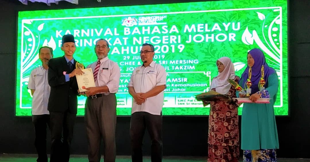 Johan Pertandingan Pidato Negeri Johor 2019 Smkdpb