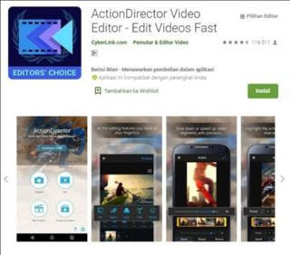 Aplikasi actiondirector