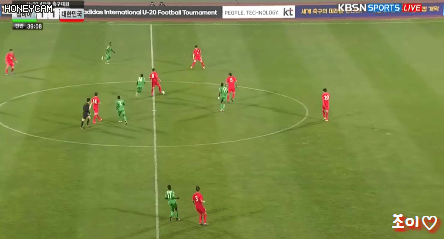 이승우의 추가골 전개과정포함 긴버전.gif | 인스티즈
