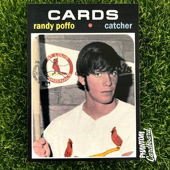 randy poffo baseball card