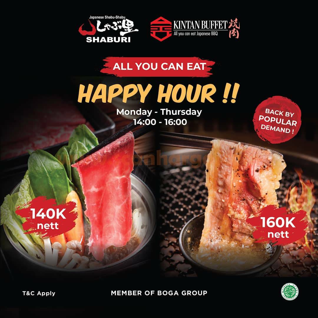 Kintan Buffet Promo All You Can Eat Japanese BBQ only 160K* scanharga