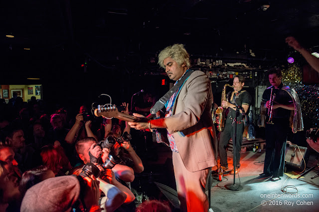 King Khan and The Shrines at The Legendary Horseshoe Tavern for NXNE 2016 June 16, 2016 Photo by Roy Cohen for One In Ten Words oneintenwords.com toronto indie alternative live music blog concert photography pictures