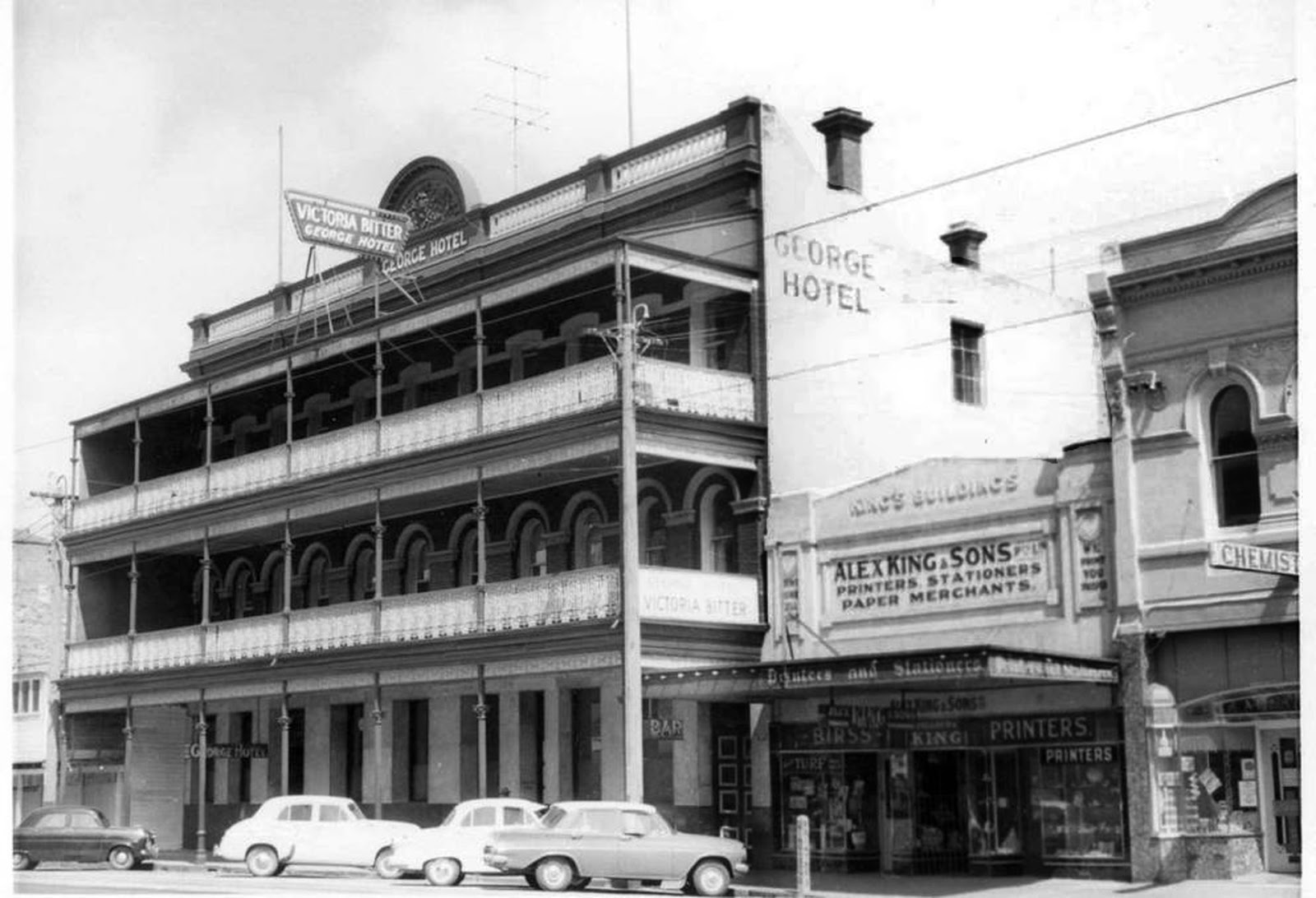 MAP HISTORIC HOTELS IN BALLARAT