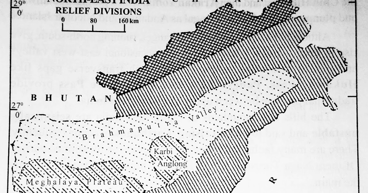Physiography of Northeast India Physiographic Divisions