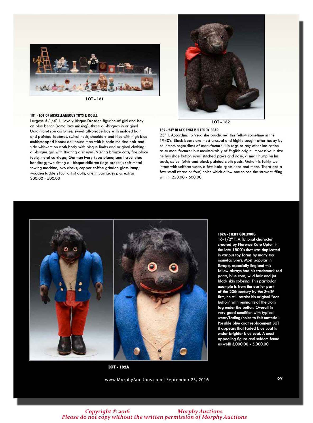 Old Antique Toys Morphy Auctions Latest Auction