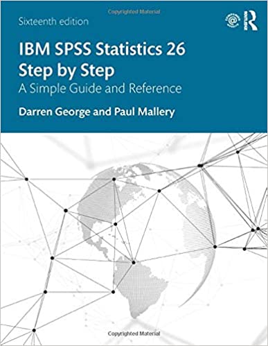 spss ibm statistics step 16th edition george isbn reference simple guide mallery publisher darren routledge language paul december english pages