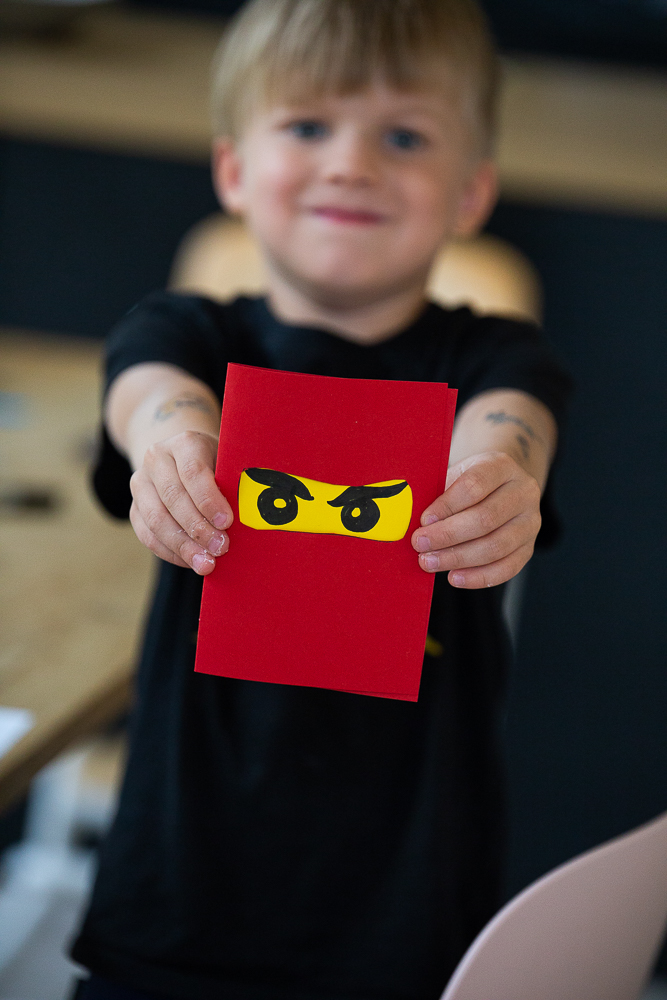 Ninjago syntymäpäivät kutsukortit ideat