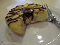 Dark Chocolate Almond Doughnut