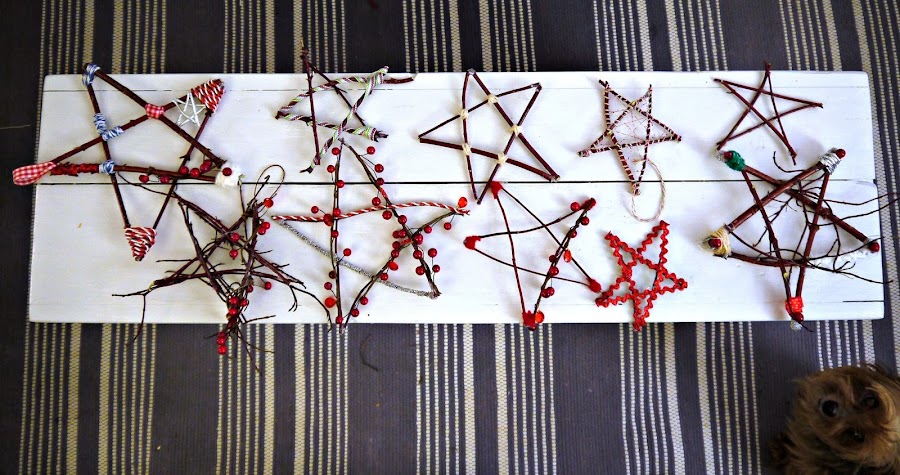 diy star estrella de madera