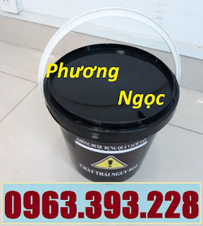 Xô y tế, xô đựng rác thải y tế, thùng rác y tế, xô y tế trên xe tiêm 5c5020adaa05b_1548755117