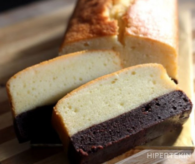 HOMEMADE BROWNIE BUTTER CAKE RECIPE