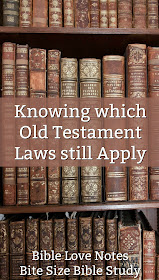 This short Bible study explains the easiest, surest way to know which Old Testament laws apply to New Covenant Christians. #BibleStudy