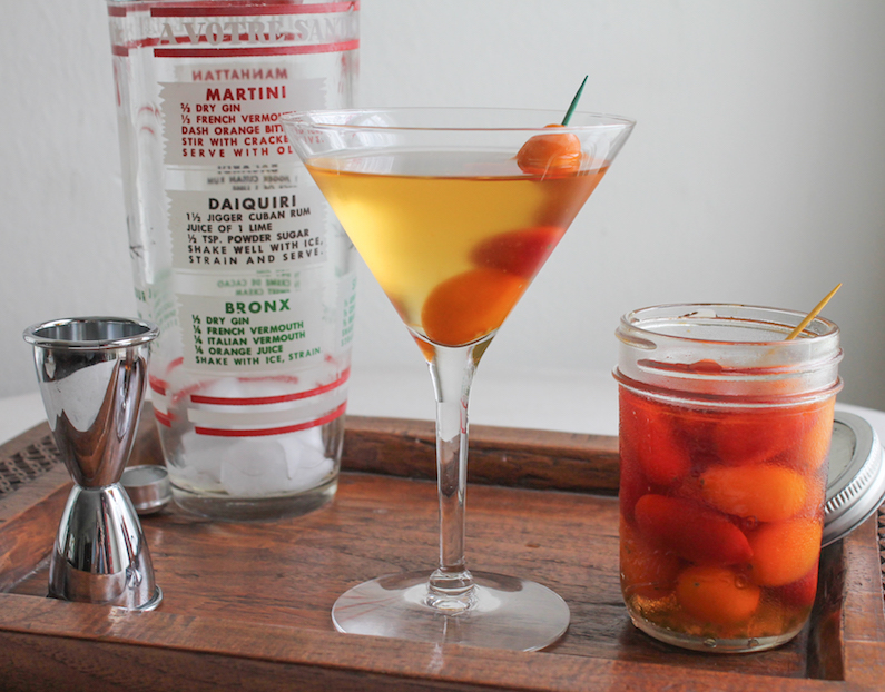 Food Lust People Love Spicy Pickled Tomato Dirty Martini