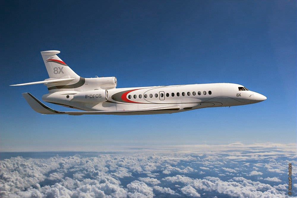 Passion For Luxury Ultra Long Range Falcon 8X by Dassault