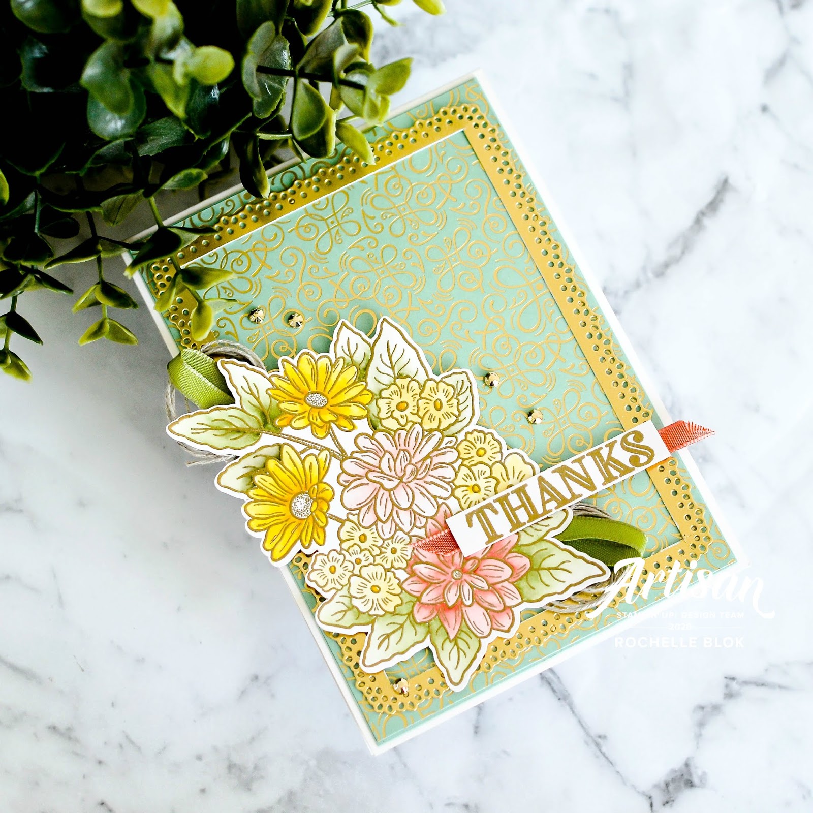 Rochelle Blok Stampin' Up! Artisan Design Team Blog Hop Ornate