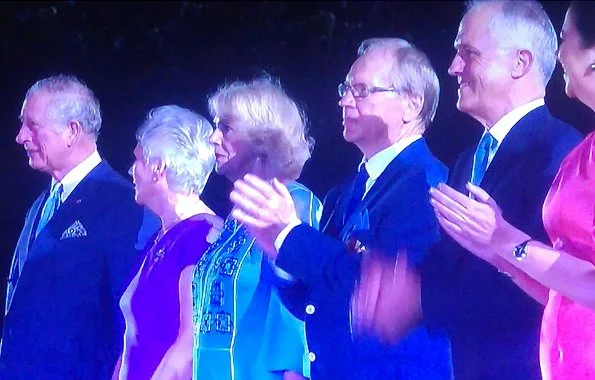 Prince of Wales and the Duchess of Cornwall attended opening ceremony of Gold Coast 2018 Commonwealth Games