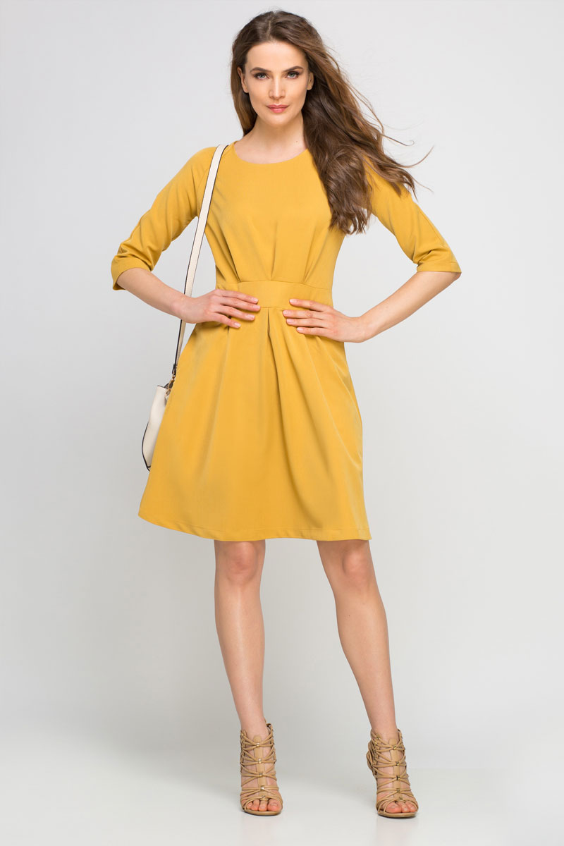 What shoes to wear with a yellow dress?