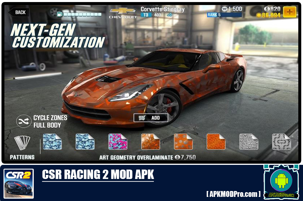 Download CSR Racing 2 Mod Apk