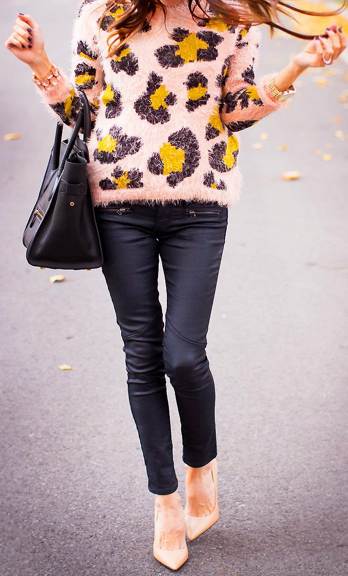 Hello Fashion: Fuzzy Leopard