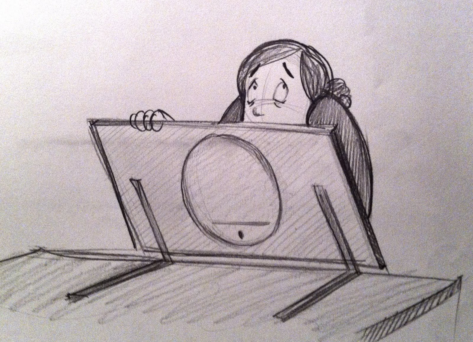 Han Drawn The fear of paper...