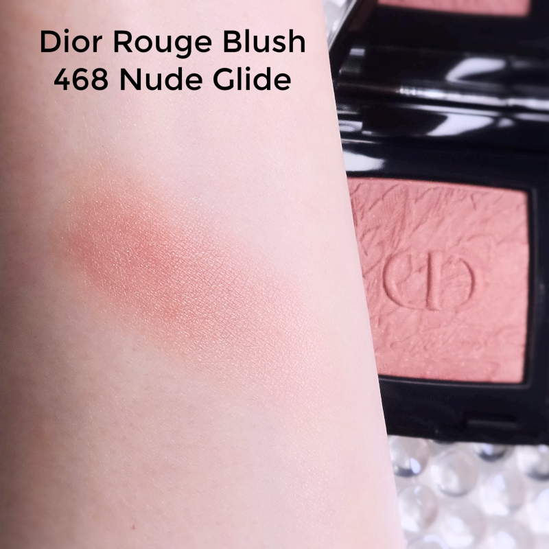 Dior Rouge Blush 468 Nude Glide swatch