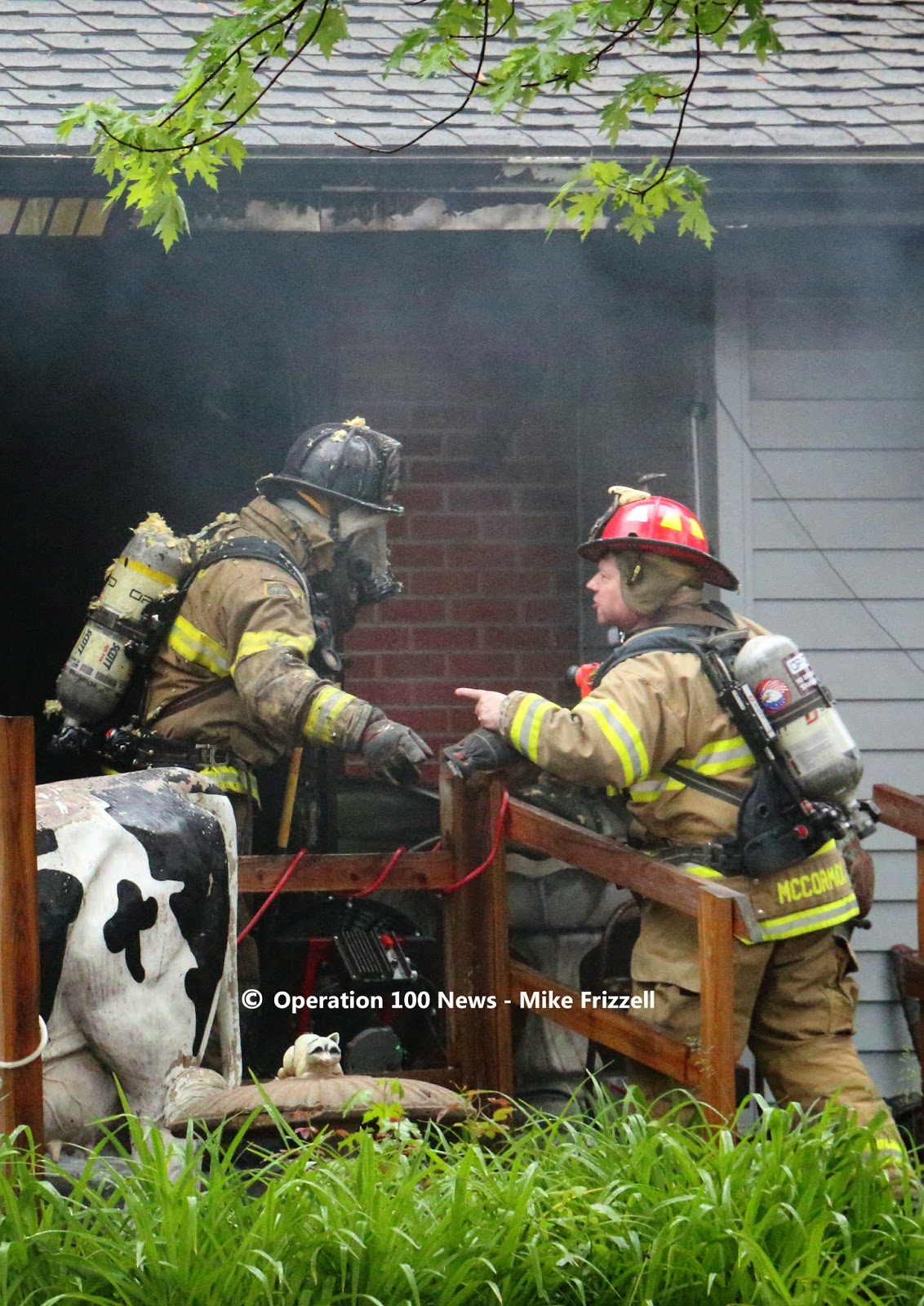 Operation100news PHOTOS Extension cord cited as cause of house fire