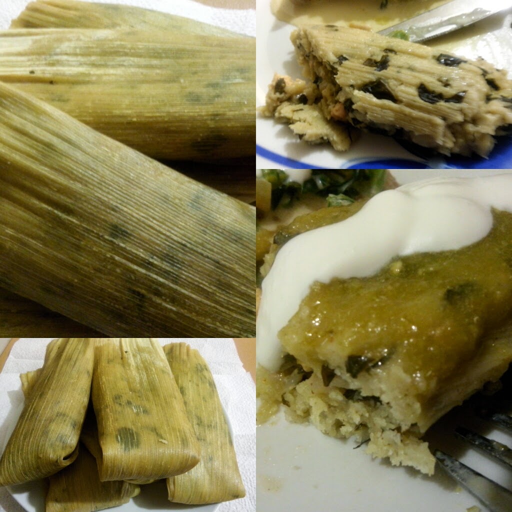Recetas de mi cocina Suxy Mar: Tamales de espinacas