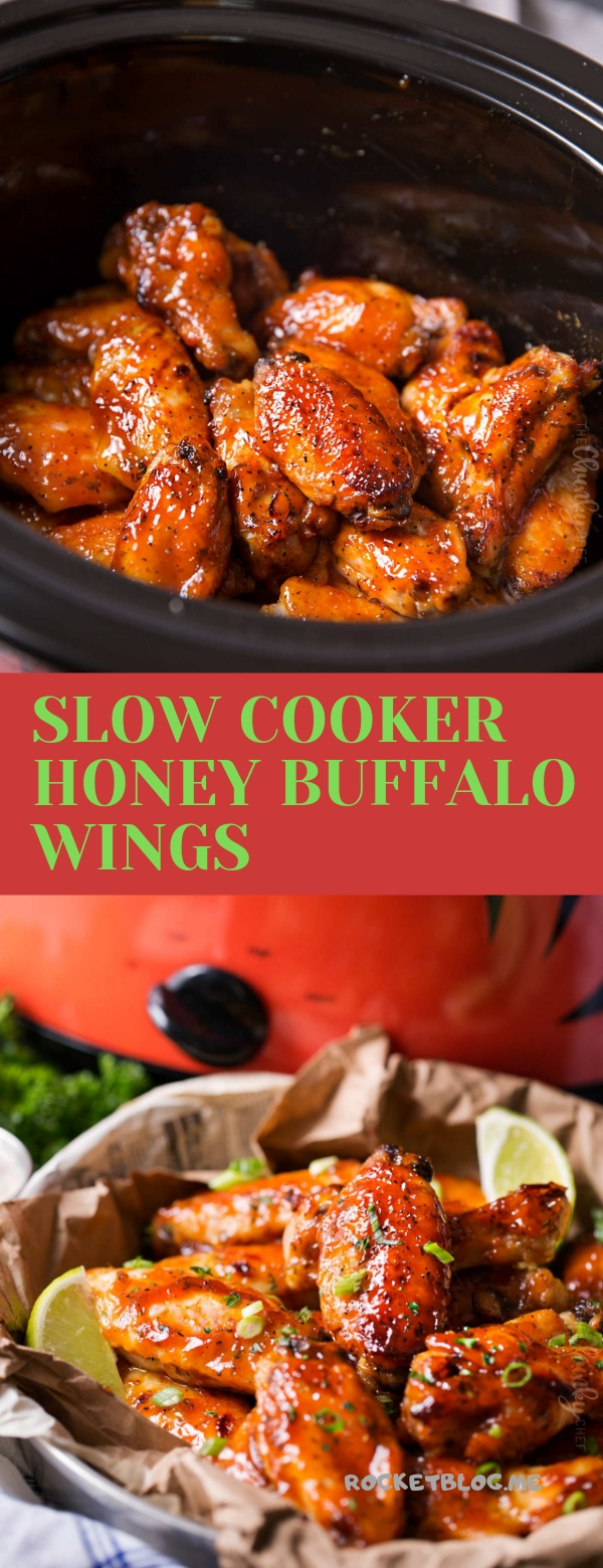 SLOW COOKER HONEY BUFFALO WINGS - Foods for healthy diets