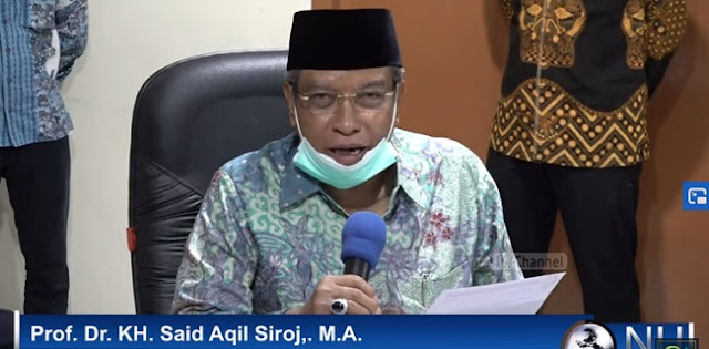 Cegah Covid-19, KH Said Aqil: Sholat Jumat, Tarawih dan Idul Fitri di Rumah Masing-masing