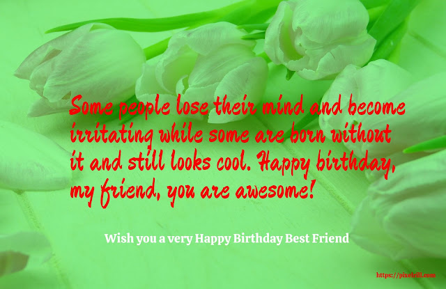 Happy birthday best friend Happy birthday special friend