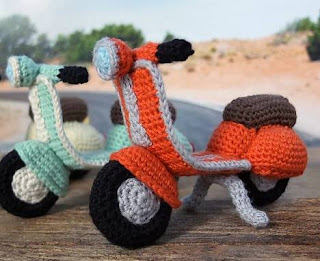 PATRON GRATIS MOTO VESPA AMIGURUMI 43902