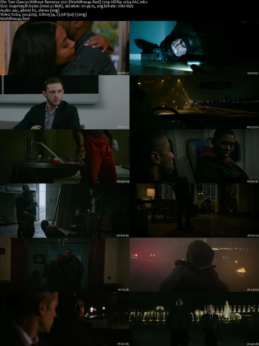 Without Remorse 2021 English Movie Download || HDRip 720p