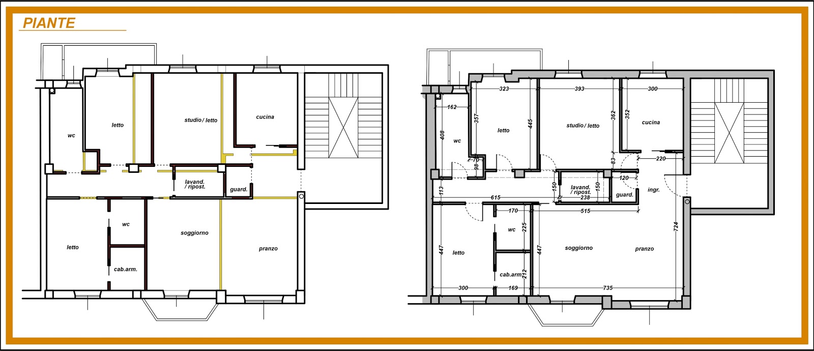 Arredamento e dintorni: ristrutturazione appartamento anni 50 ... Progetti di ristrutturazione appartamenti