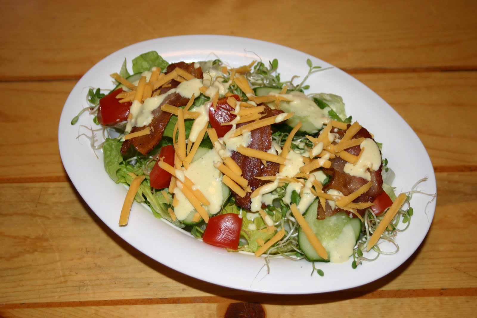MY HCG DIET RECIPES HCG DIET Phase 3 (P3) RECIPE 35 BLT SALAD