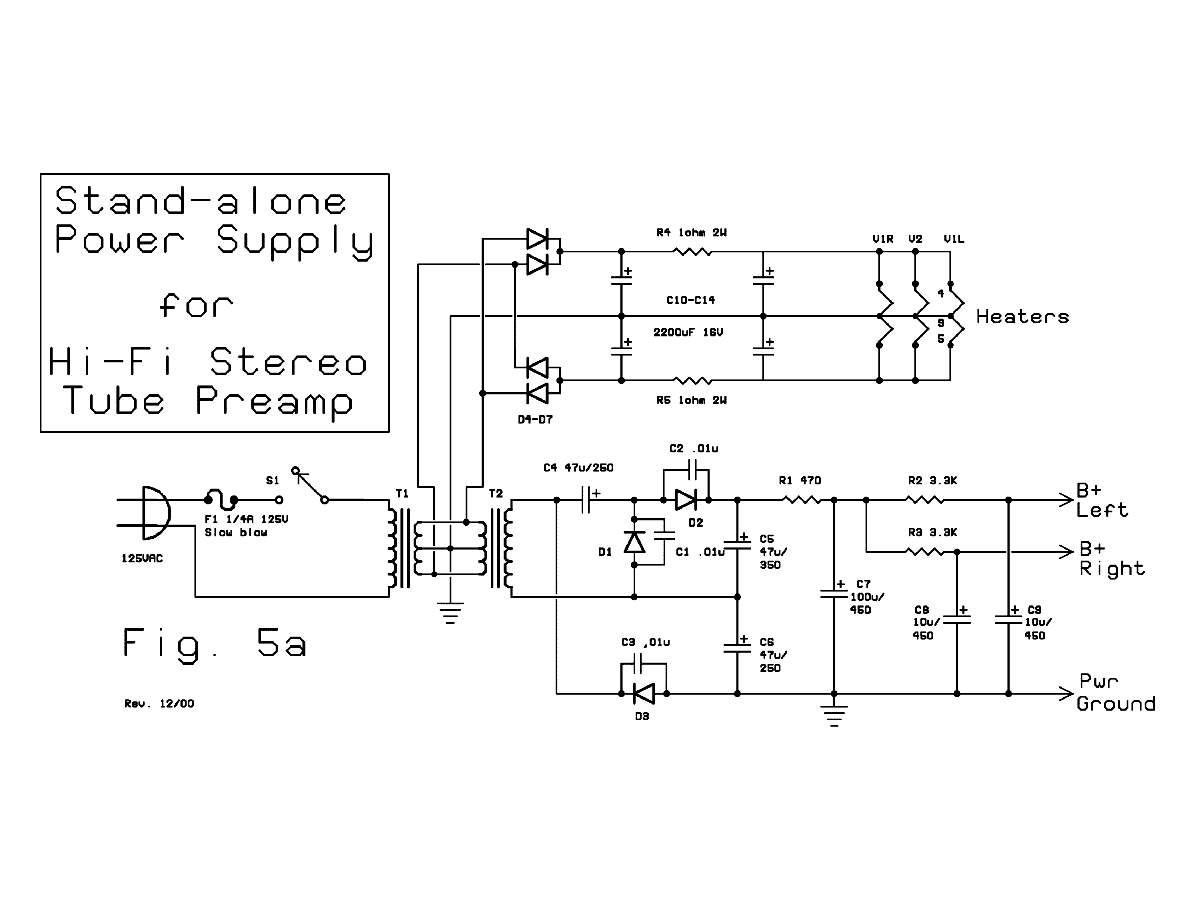 Asymetric Pre Amp With Dual Supply Voltage