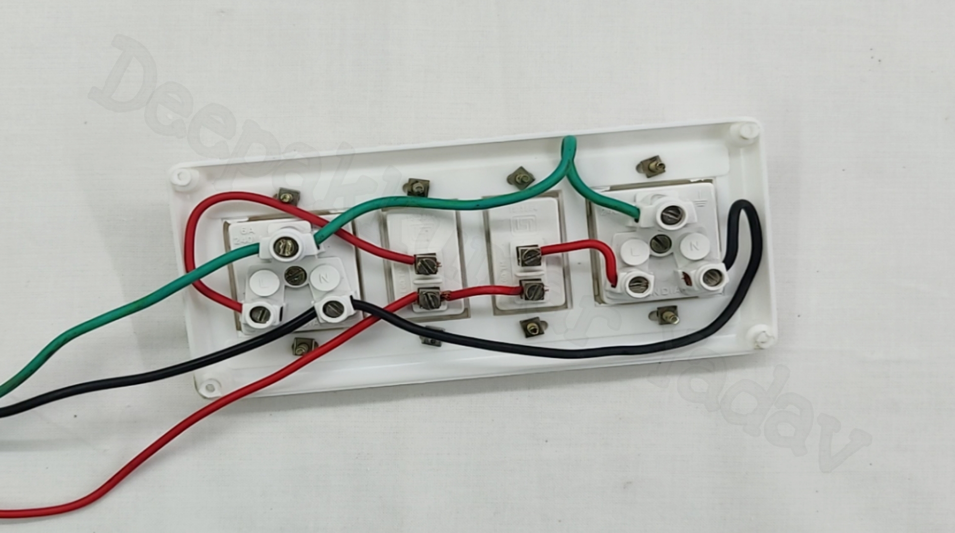 How to Make Electric Extension Board at Home
